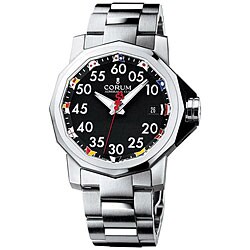 Corum Men's 'Admiral's Cup Competition 40' Steel Watch