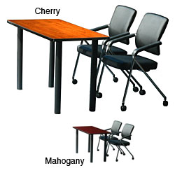 Boss 48-inch Training Table and Chair Set