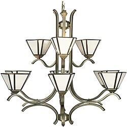 Kenroy Satin 9-light Chandelier