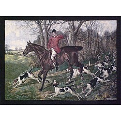 Fox Hunt Wall Tapestry