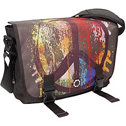 DadGear Messenger Peace Diaper Bag