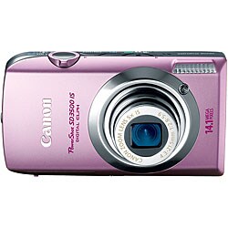 Canon PowerShot SD3500IS 14.1MP Pink Digital Camera