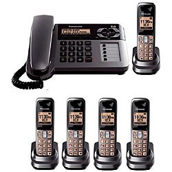 Panasonic KX-TG1061M 6 Expandable Digital Phones (Refurbished)