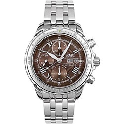 Swiss Watch International Men's Brown Dial Chronograph Watch