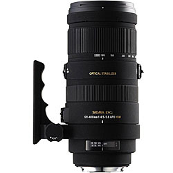 Sigma 120-400mm F4.5-5.6 APO DG OS Nikon HSM Lens
