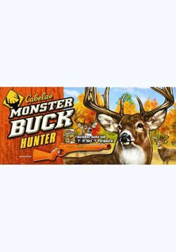 Wii - Cabela`s Monster Buck Hunter with Gun