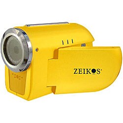 Zeikos ZE-SDCZ10-Y Yellow Digital Video Camera 