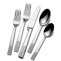 Mikasa 'Platinum Links' 5-piece Flatware Set