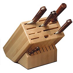 J.K. Adams Large Kangaroo Slanted Knife Block