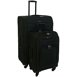 American Flyer Austin Collection 2-piece Spinner Luggage Set
