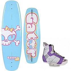 Gator Lexy Womens Wakeboard 137/ Seville Bindings 