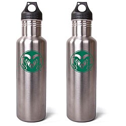 Colorado State Rams 27-oz Stainless Steel Water Bottles (Pack of 2)