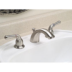 DeNovo Premier Brushed Nickel Euro-style Widespread Bath Faucet