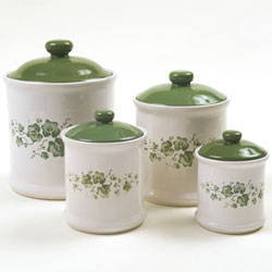 Corelle 'Callaway' 4-piece Canister Set