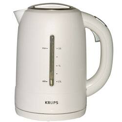 Krups FLF2-J1 White/ Stainless Steel Electric Kettle