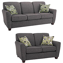 Mirage Grey Sofa and Loveseat Set