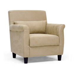 Marquis Tan Microfiber Club Chair