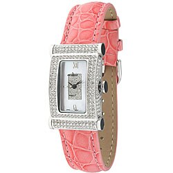 Peugeot Women's Pave Scroll Watch 