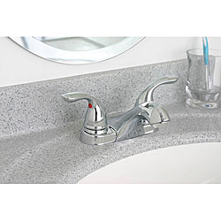 DeNovo Premier Double-handle Chrome Bathroom Faucet 