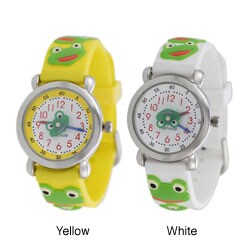 Geneva Platinum Children's Frog Watch