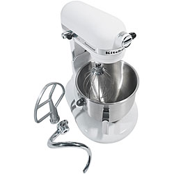 KitchenAid KM25G0XWH Commercial 5-quart White Stand Mixer