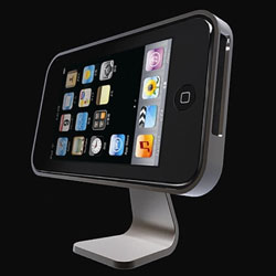 iClooly Alumi Rotating Dock Stand for iPod Touch 2/3 G