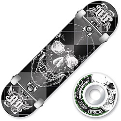 Roller Derby Ghost Tracks Skateboard