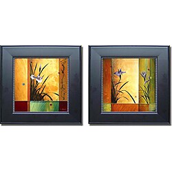 Don Li-Leger 'Sanctuary & Terra Cotta Garden' 2-piece Framed Art Set