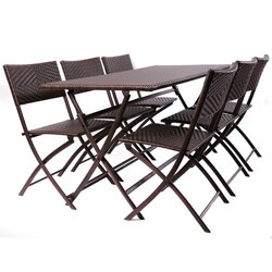 Red Star Traders Perfect Outdoor Folding Table/ Chair Set
