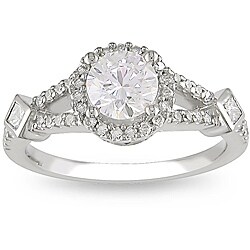 14k White Gold 1ct TDW Diamond Engagement Ring (G-H, I1-I2)