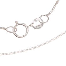 Sterling Silver 36-inch 'Venetian' Necklaces (0.9 mm) (Pack of 2)