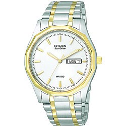 Citizen Men's Eco-drive Two-tone Stainless Steel Watch