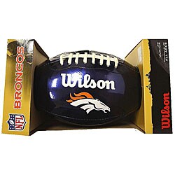Wilson Denver Broncos NFL Team Logo Junior Football 