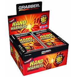 Grabber 10+ Hours Large Hand Warmers (Case of 320 Pair)