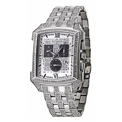 Wittnauer Men's Crystal Stainless Steel Tachymeter Watch