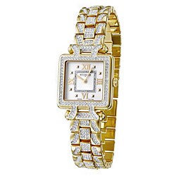 Wittnauer Women's Gold Plated Steel Crystal Watch