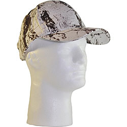 Snow Camo Baseball-style Shooting Hat
