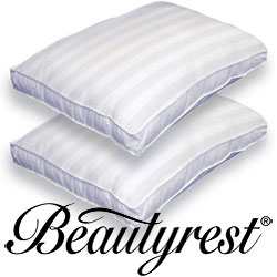Beautyrest 500 Thread Count Mosaic Bed Pillows (Set of 2)
