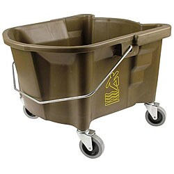 26-quart Bronze Bucket with 3 Casters