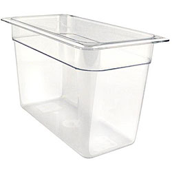 Cambro 8-in Deep Clear Third Size Pan