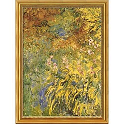 Claude Monet 'Irises' Framed Art Print
