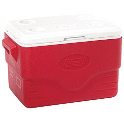 Coleman 36-Quart Red Cooler