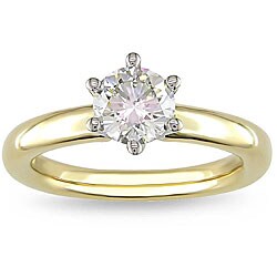 14k Gold 1ct TDW Diamond Solitaire Engagement Ring (G-H, VS2)