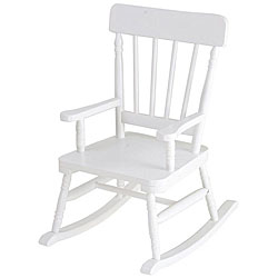 Simply Classic White Rocker