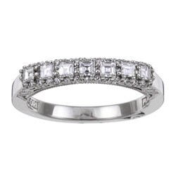 Tacori Platinum 3/5ct TDW Diamond Fashion Ring (G, VS) (Size 6.5)