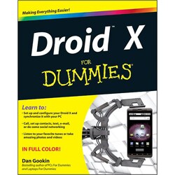 Droid X for Dummies (Paperback)