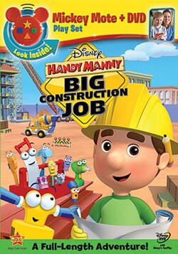 Disney Handy Manny: Big Construction Job Gift Set (DVD)