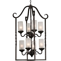 Monroe 8-light Bronze Chandelier