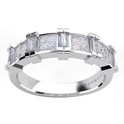 Danhov Platinum 1ct TDW Diamond Wedding Band (G, SI1)