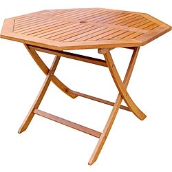 Royal Tahiti Yellow Balau Hardwood Octagonal Table